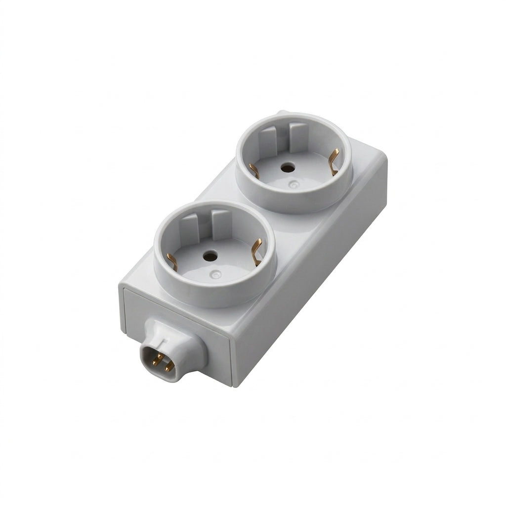 Outlet Module O1-2 2-Output Schuko - Efficient Power Distribution